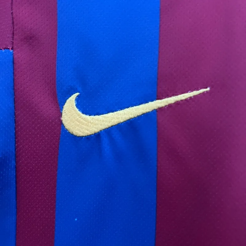2005-2006 Kids Barcelona Jersey retro kit
