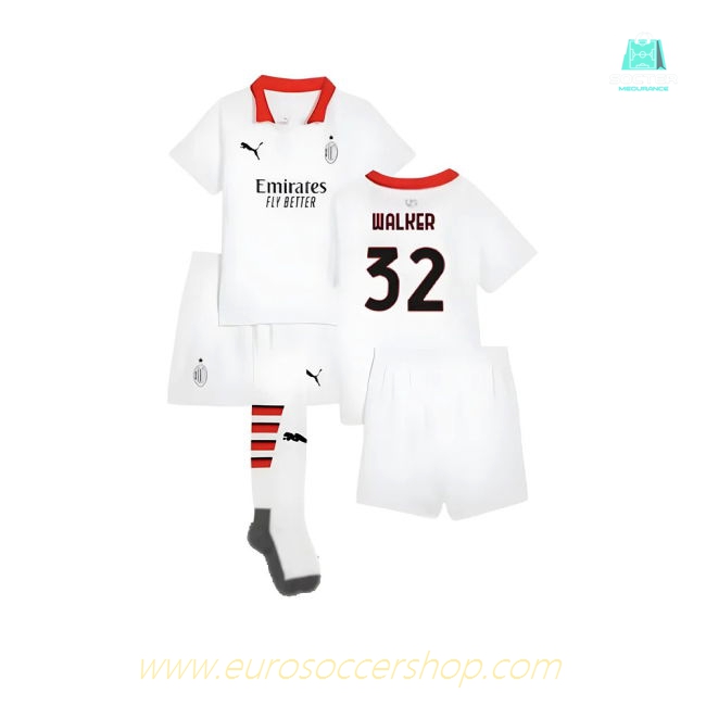 2024-2025 AC Milan Away Mini Kit (Walker 32)