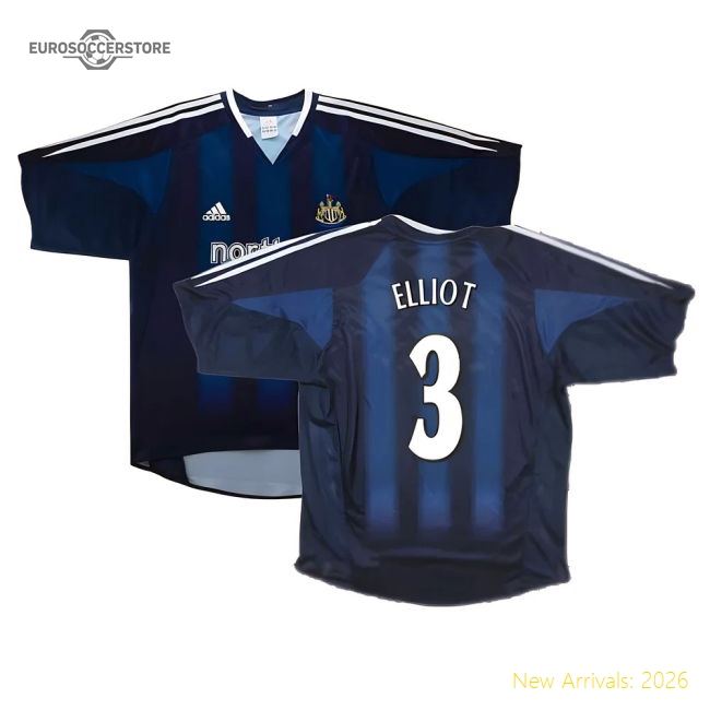 Newcastle United 2004-05 Away Shirt ((excellent) S) (elliot 3)