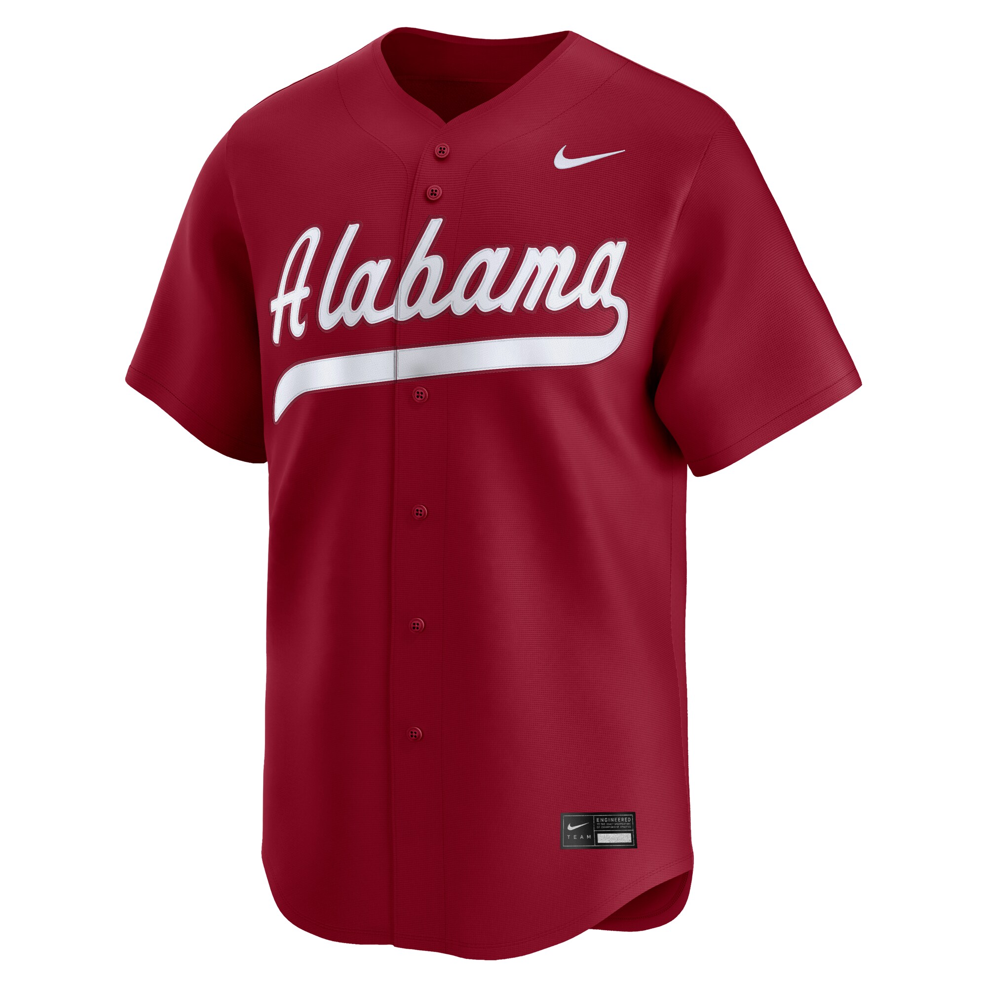 [NJP] Alabama Crimson Tide Baseball Limited Jersey - Crimson