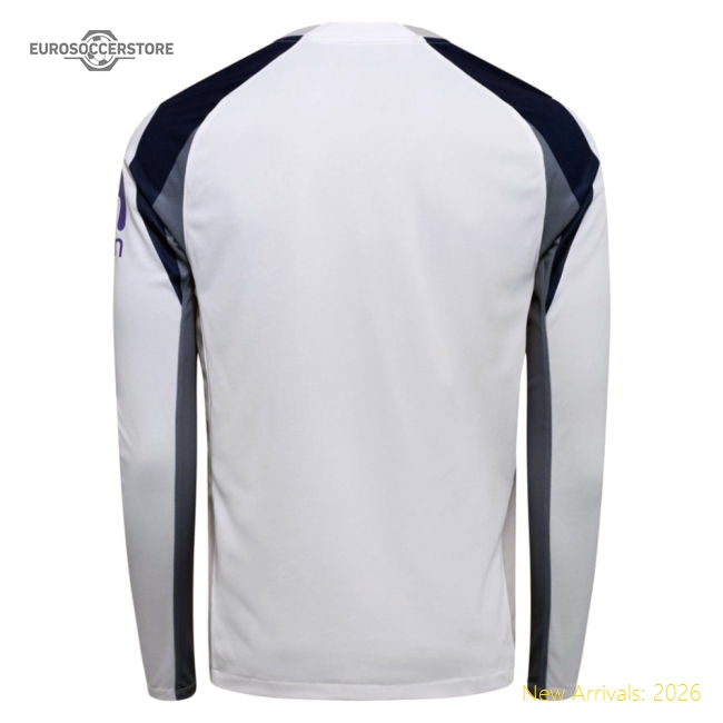 Tottenham Long Sleeve Home Kit 2025-2026 Game Wear Jersey