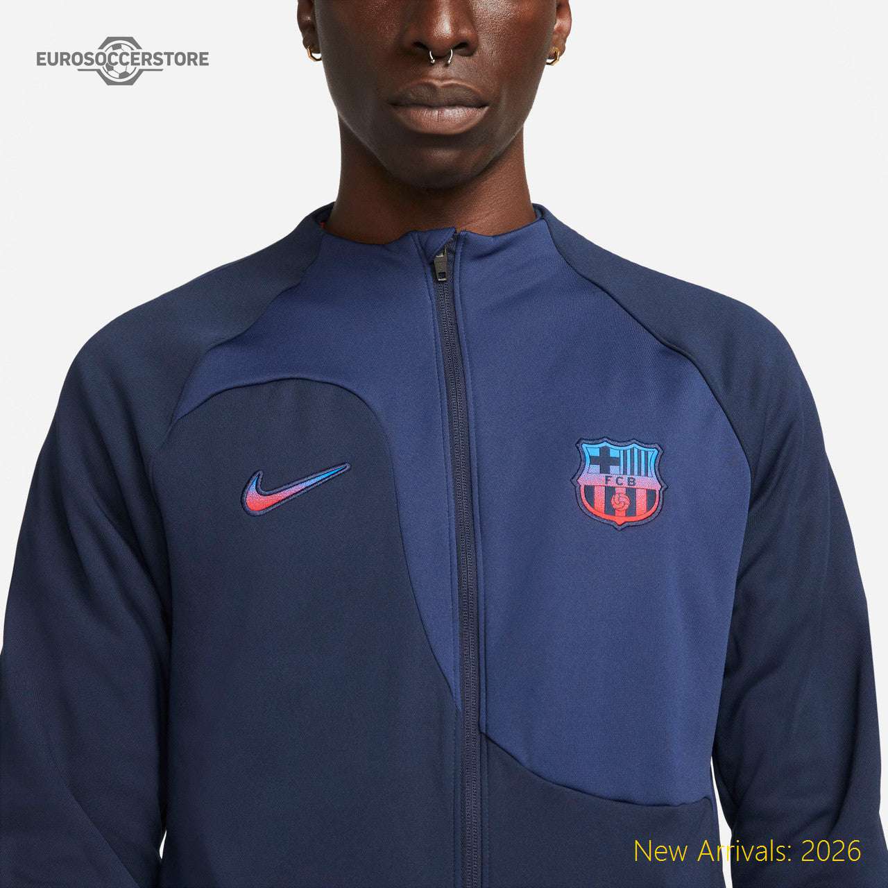 Men Bar Fc Barcelona Anthem Jacket Unknown Superior Jersey 2022