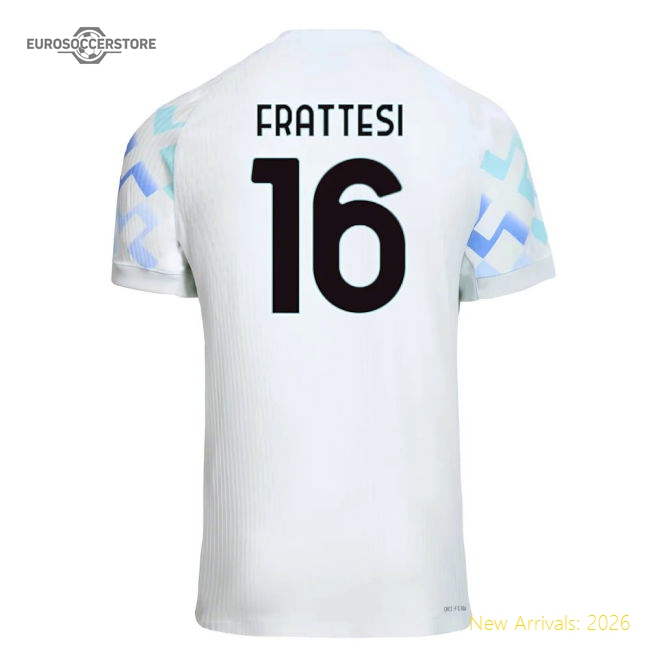 Ac Milan Exclusive Frattesi Away Jersey Comfortable Uv-protective