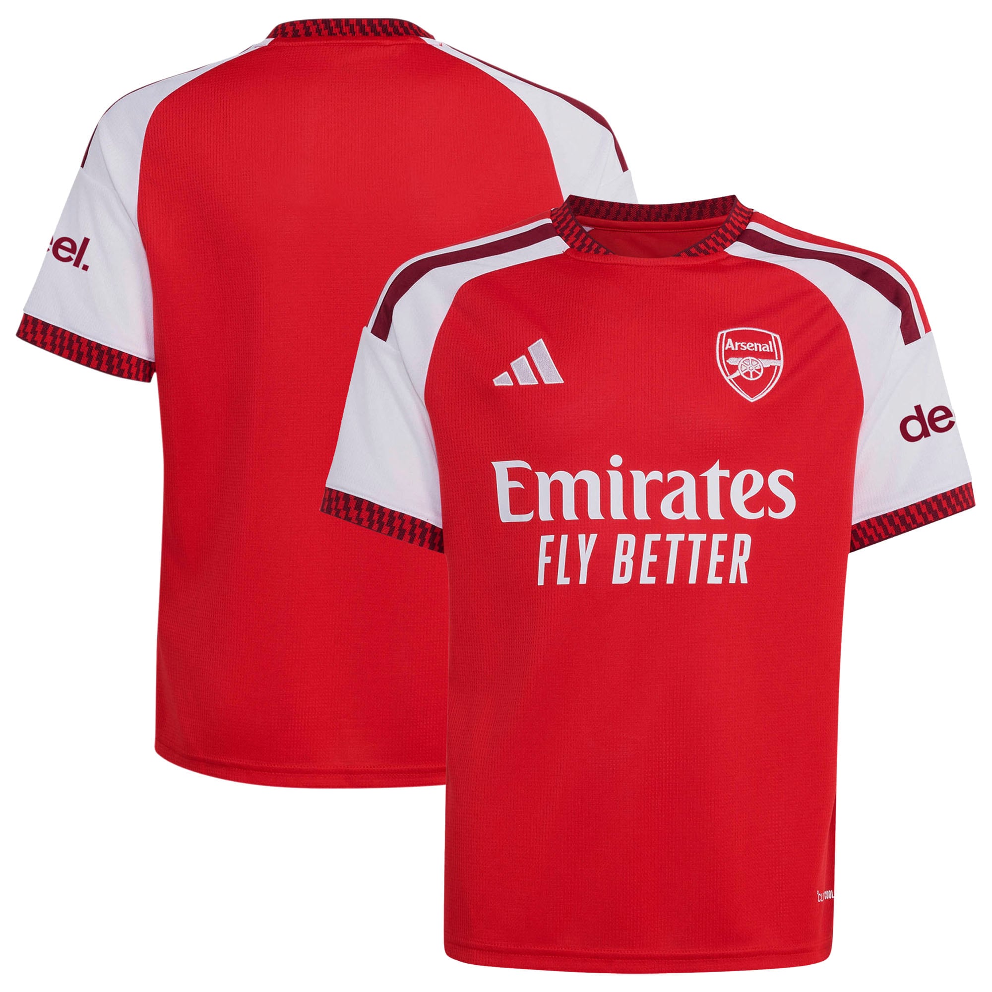 [SJH] Arsenal Youth 2026/27 Home Replica Jersey - Red