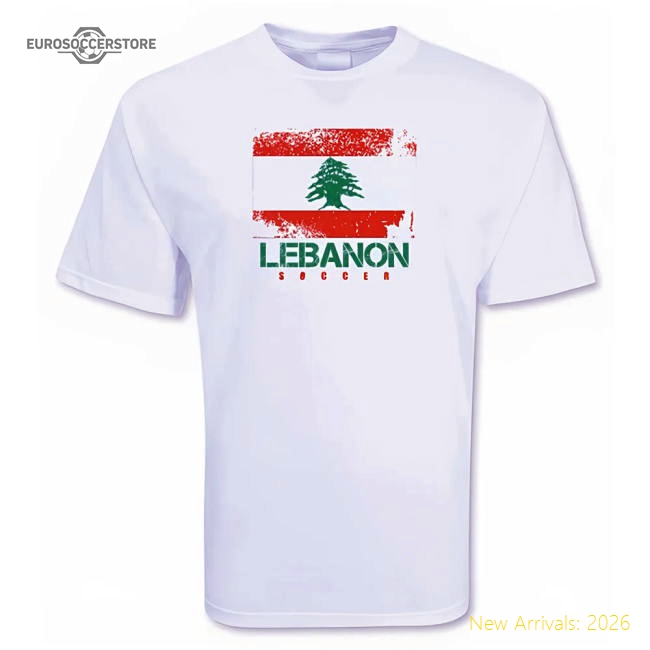 Elite Lebanon Soccer T-shirt - Affordable - World Cup Edition