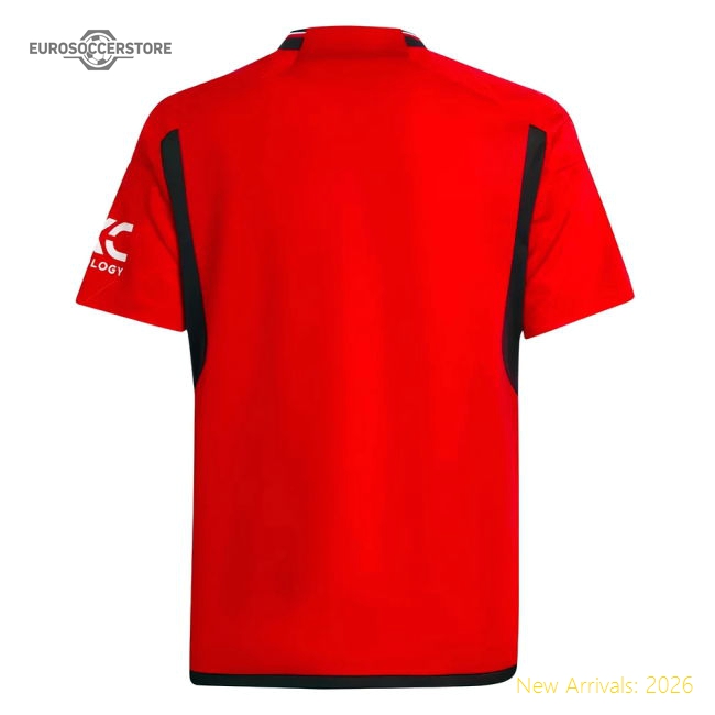 Classic Premium Official Home Shirt Kids 2023-2024 Man Utd