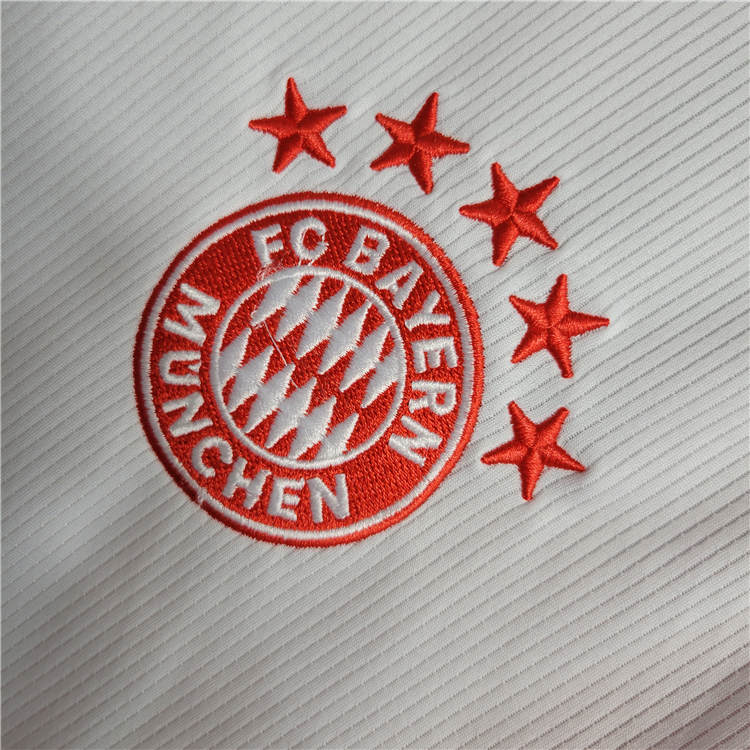 Licensed Quick Dry Bayern Munich 2324 Home Long Sleeve Shirt