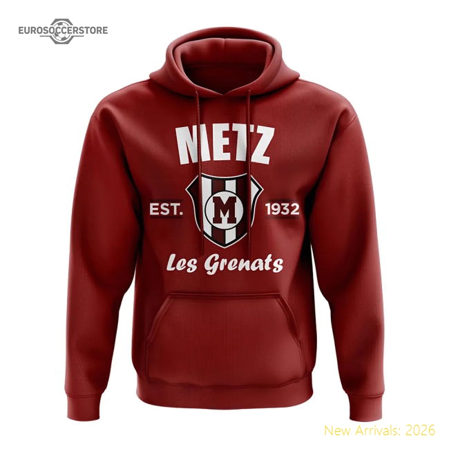 Supporter Best-Selling Metz Established Hoody (Maroon)