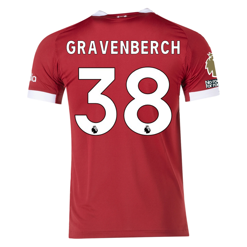 Liverpool Patches 2025-2026 UCL Home Jersey – Authentic Shirt