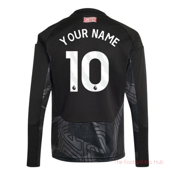 Man Utd Home 2026-2027 Goalkeeper Shirt (Kids) (Your Name)