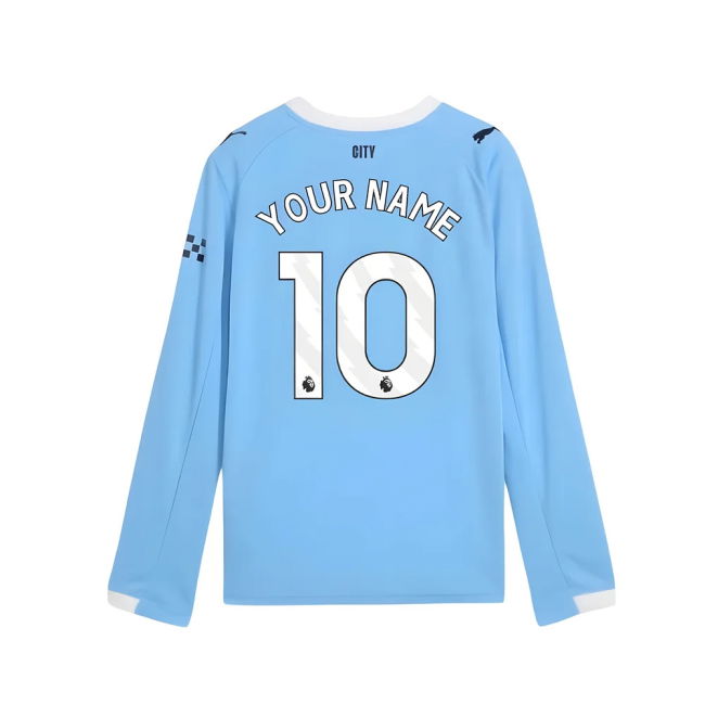 Genuine Copy Man City Home Fan Shirt for Kids (1)