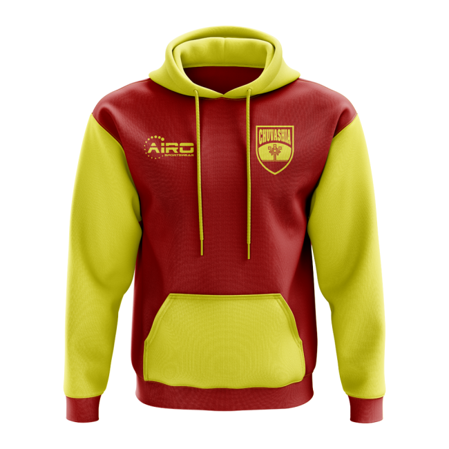 Quality Chuvashia Concept Country Football Hoody (Red) Jersey