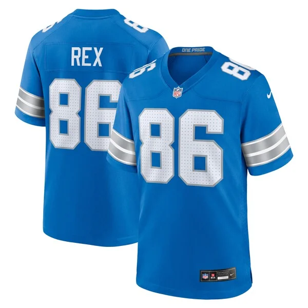 None Game NFL Jersey - Blue | Pro-Level Football Apparel | NFL Footbal