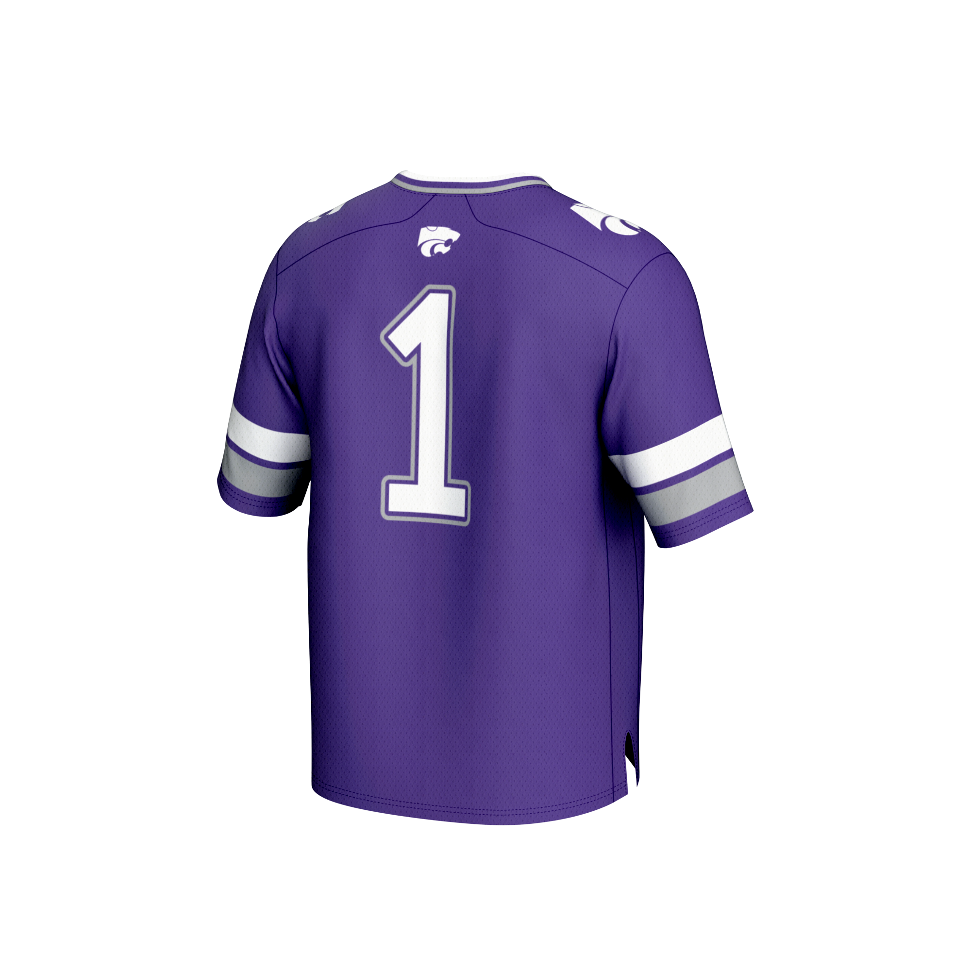 [NJP] Kansas State Wildcats GameDay Greats Lightweight Collegiate Football Fashion Jersey - Purple