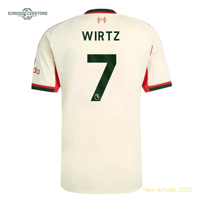 Safe Liverpool Kids Wirtz Jersey 2025-2026 Machine-washable