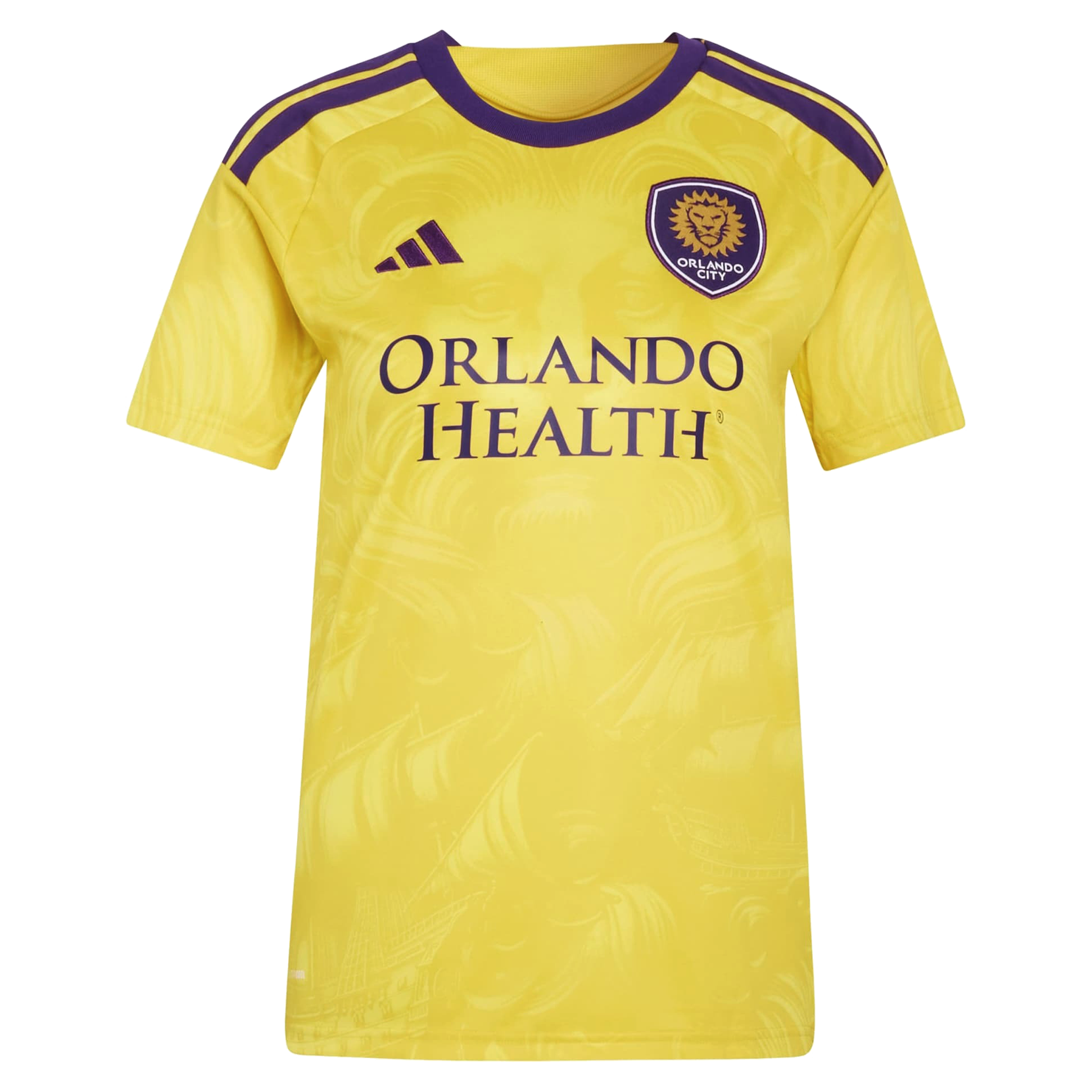 [SJH] Daryl Dike Orlando City SC Women's 2026 Sunken Treasure Kit Secondary Replica Jersey - Yellow