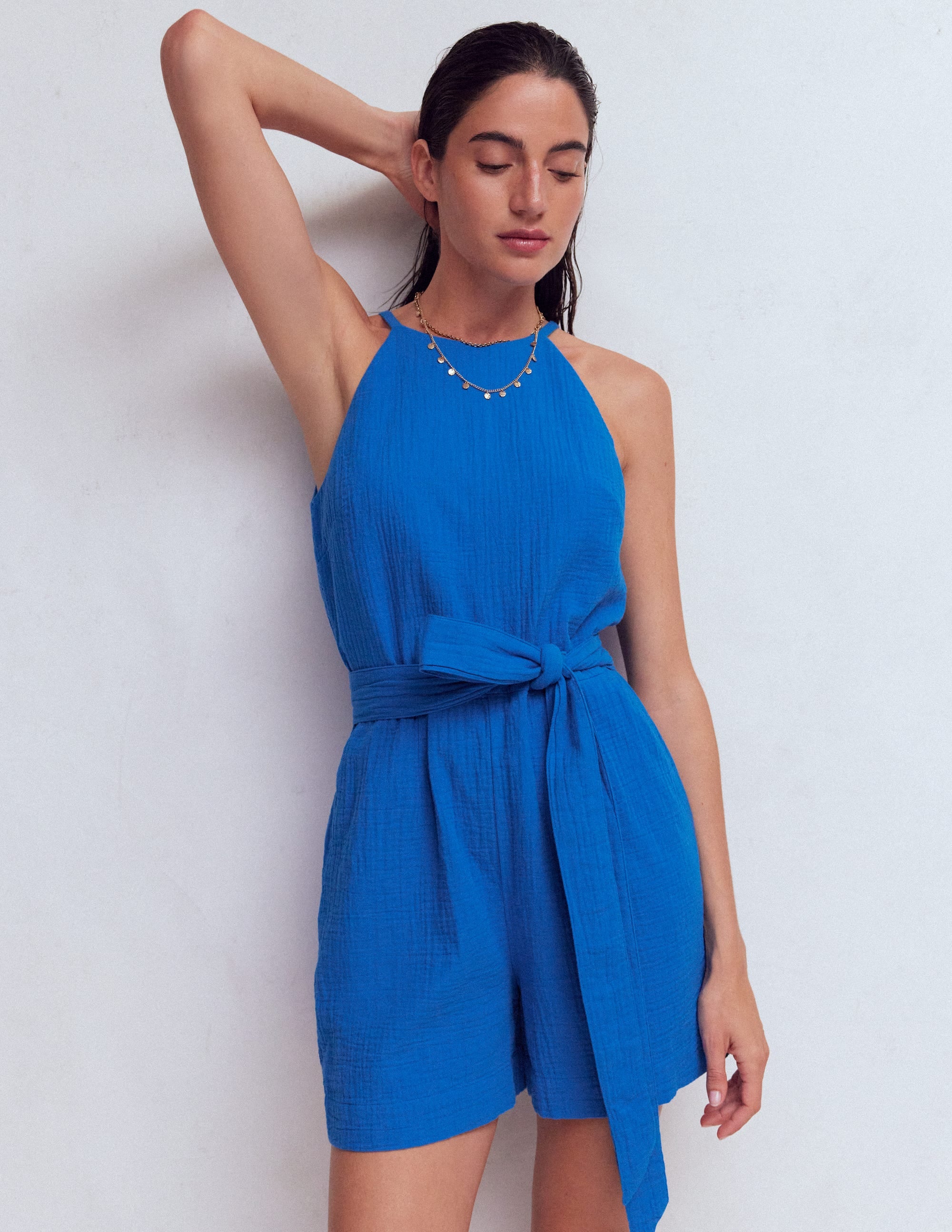 Rosa Double Cloth Playsuit