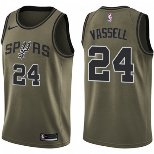 Green Antonio Spurs #24 Nike Jersey - Affordable NBA Fan Apparel