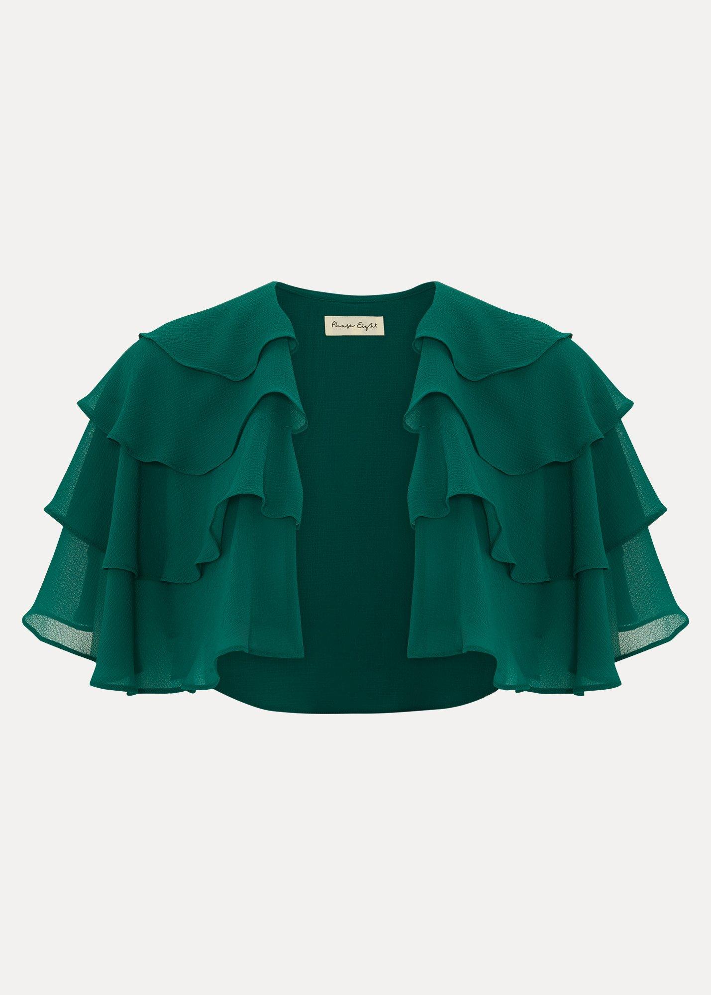 Nicolette Ruffle Cape