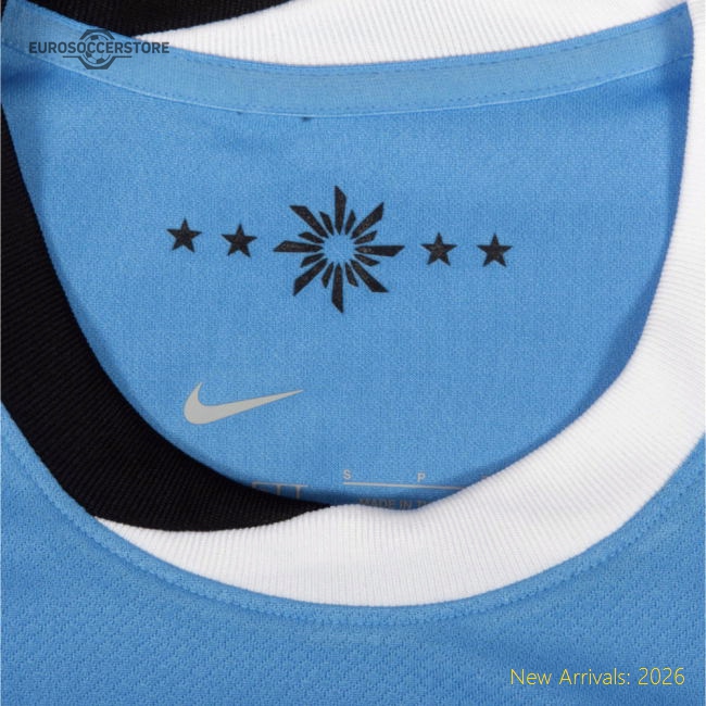 Elite Football Uruguay Jersey - Breathable Retro Modern