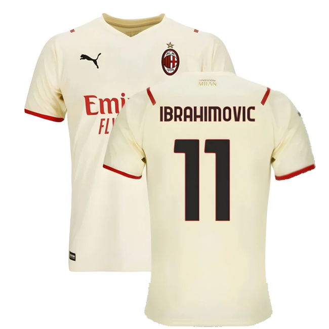Authentic Rossoneri Secondary Kit Ibrahimovic 1 #1 Latest Season (v3)