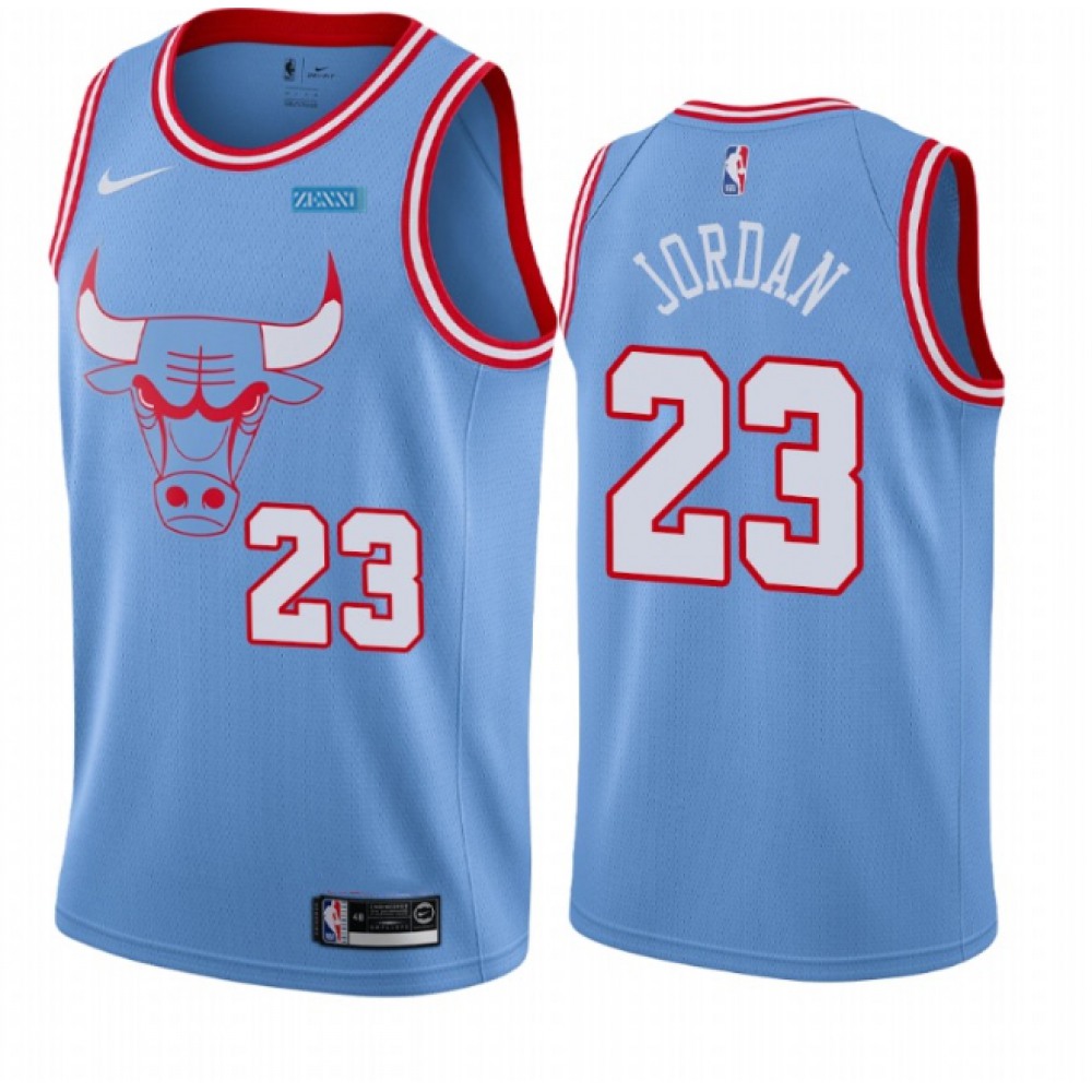 Elite Chicago Bulls 23 Blue Jersey - - Game Day Essential