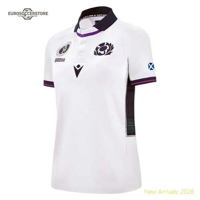 2025-2026 Scotland Away Fan Version Womens Shirt Football Fan Apparel