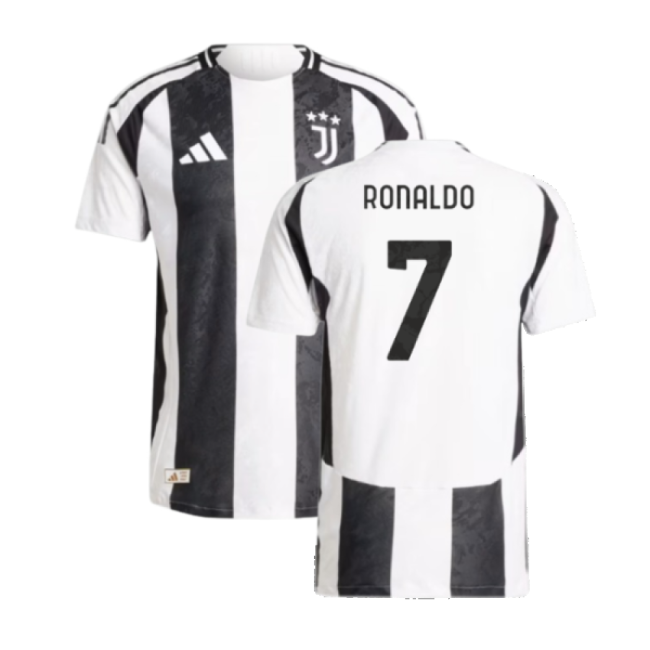 2024-2025 Juventus Authentic Home Shirt (Ronaldo 7)