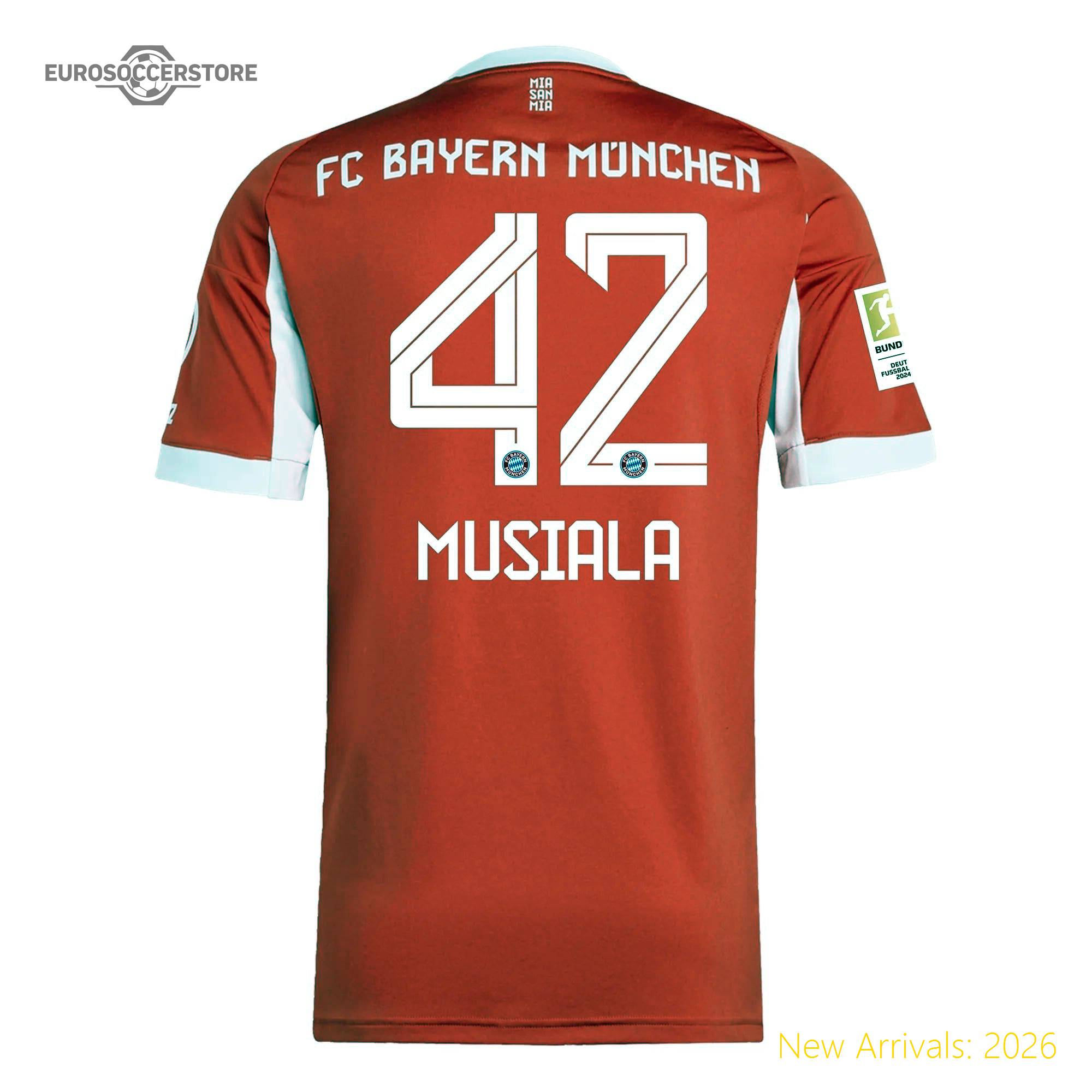 Official Team Merchandise Official Men Bay Soccer Star Home Jersey