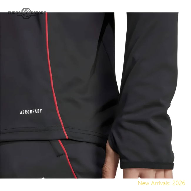 2025-2026 Ajax Training Top (Black) - Kids