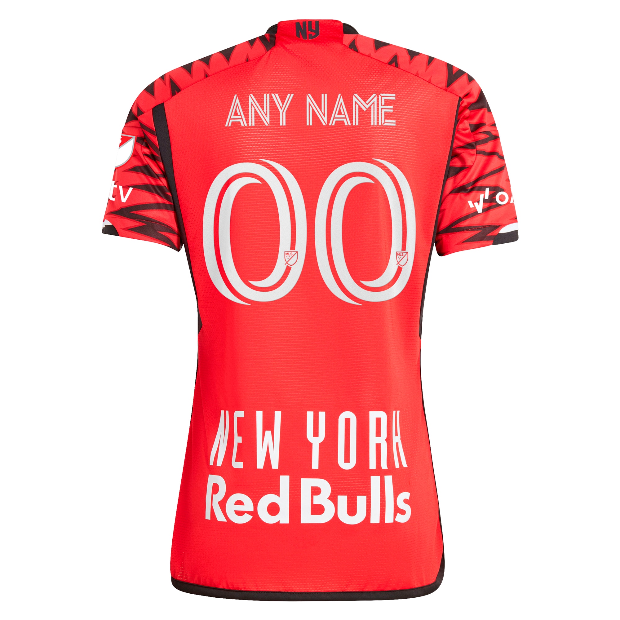 [JED] New York Red Bulls 2024 Legacy Authentic Custom Jersey - Red