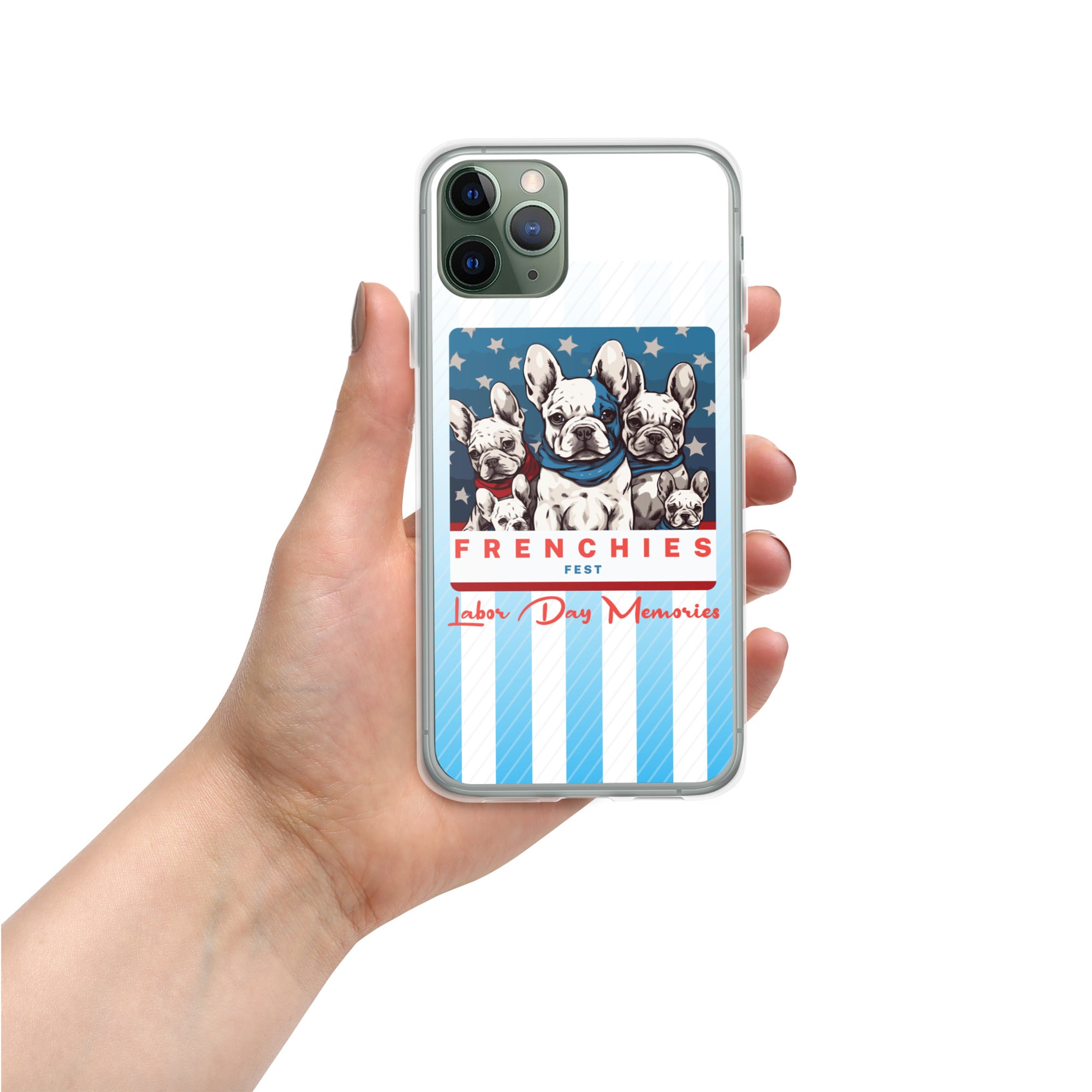 - French Bulldog Clear Case For Iphone® For Frenchie Pups | Comfort Fit