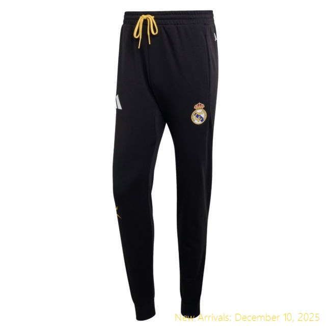 Premium Quality 2025-2026 RM Real Madrid Marvel Pants (Black)