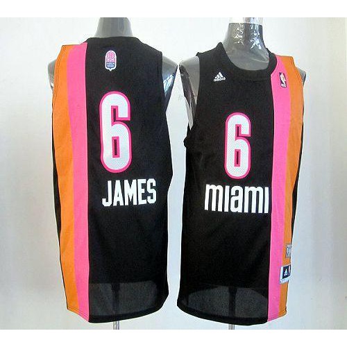 Heat Black LeBron James #6 Jersey - Great Value Game Day Wear