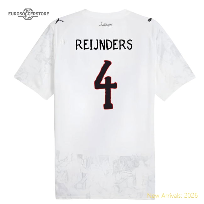 2025-2026 Football Team Kids Gentle Jersey Reijnders Aeroready