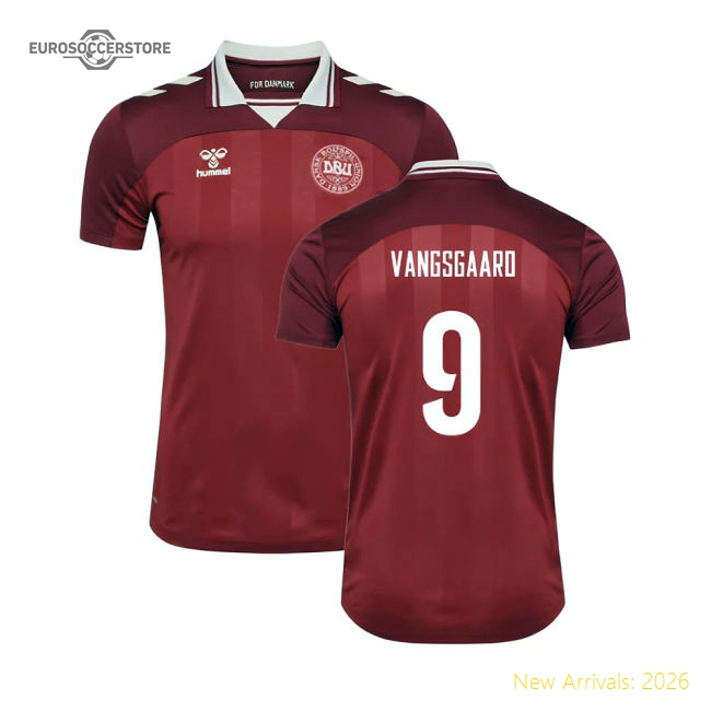 Denmark 2025-2026 Authentic Home Shirt (den) Sleek Comfort