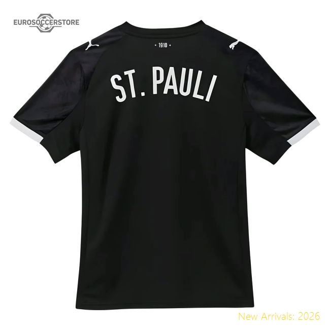 St Pauli Third Kit 2025-2026 Fan Edition Jersey Game Ready