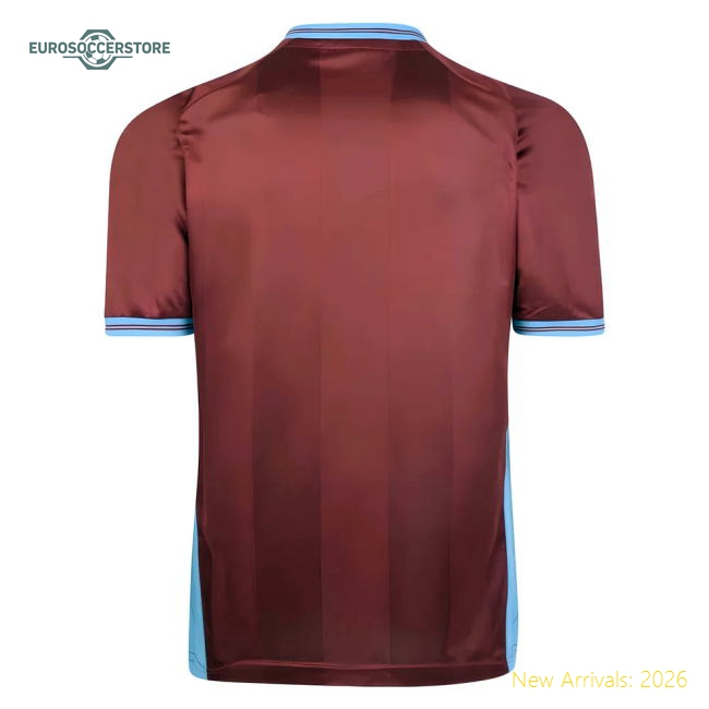 Non-toxic Football Team Kids Aston Villa Jersey 2025-2026 Stretchy