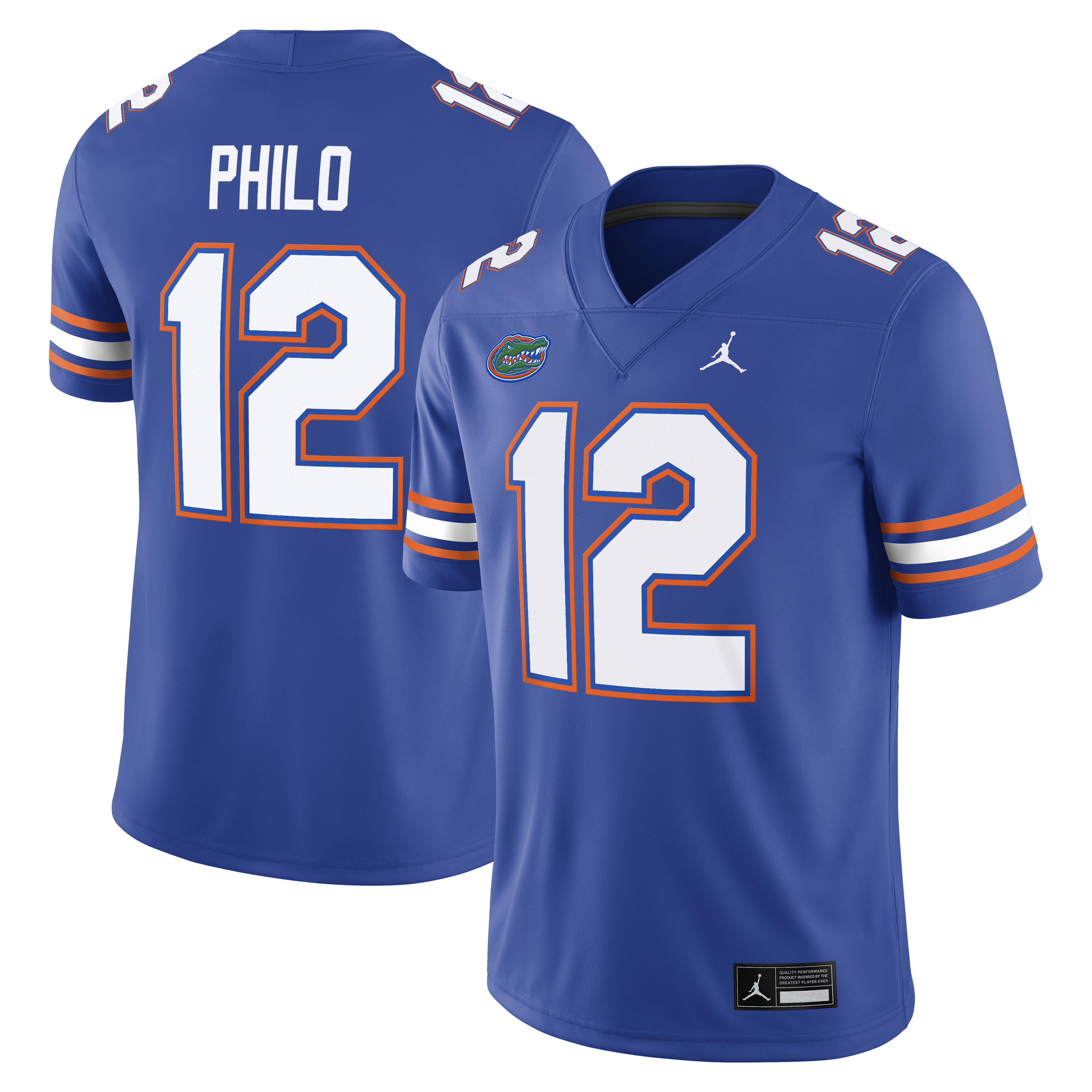 [DDG] Aaron Philo Florida Gators Home Game Jersey - Royal