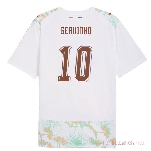 2026-2027 Ivory Coast Away Shirt (Gervinho 10)