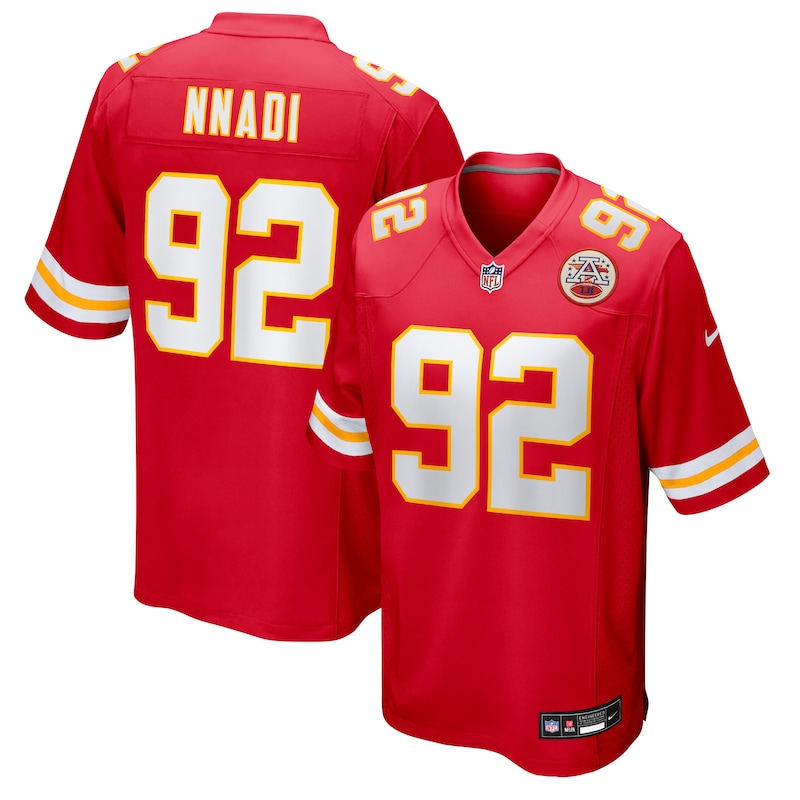 None Derrick Nnadi KC Chiefs Classic Officially Licensed Jersey