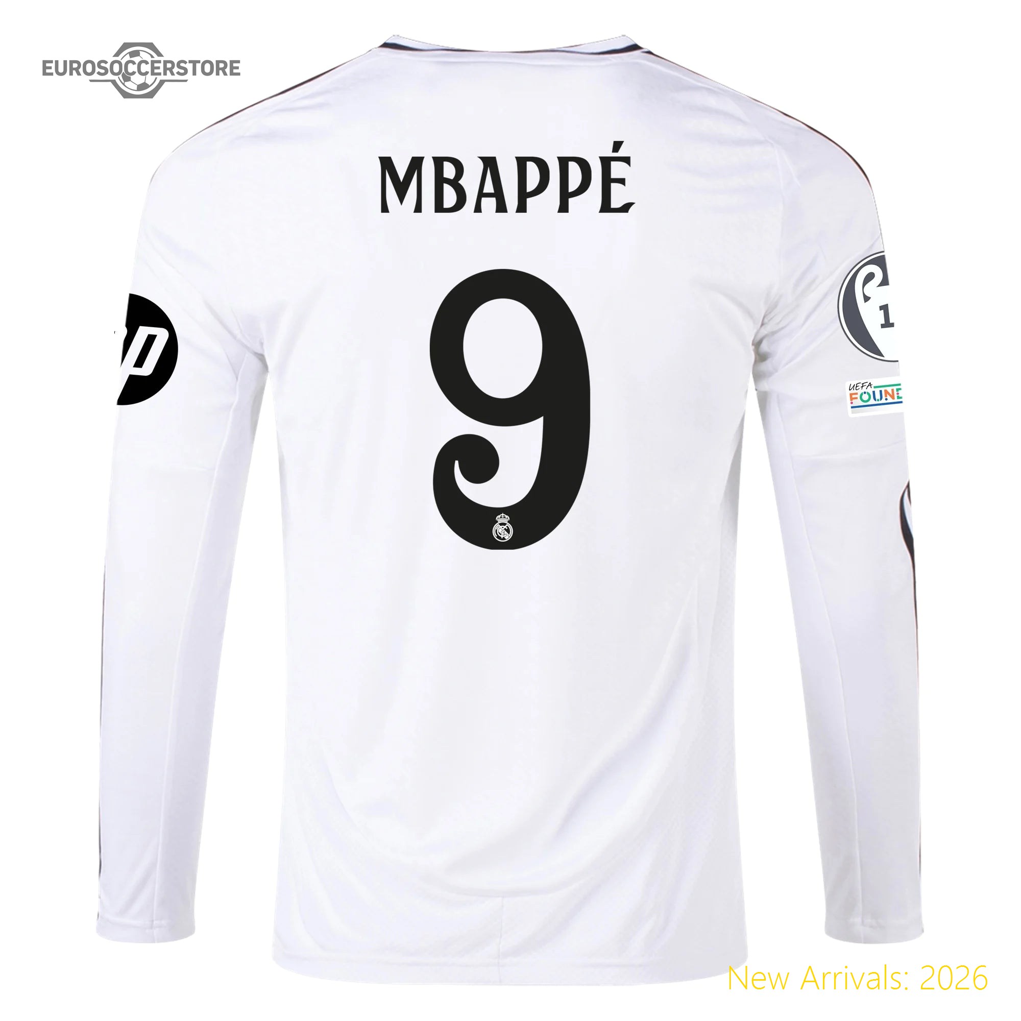 Fashionable Club Approved Elite Men Rma Superstar Home Jersey 2023