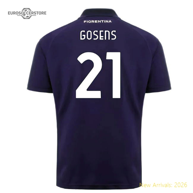 Authentic Premium 2024-2025 Fiorentina Home Shirt (Gosens 21)