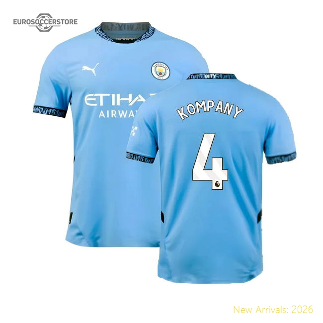 Man City Home Kit 2024-2025 Game Replica Jersey Supporter Exclusive