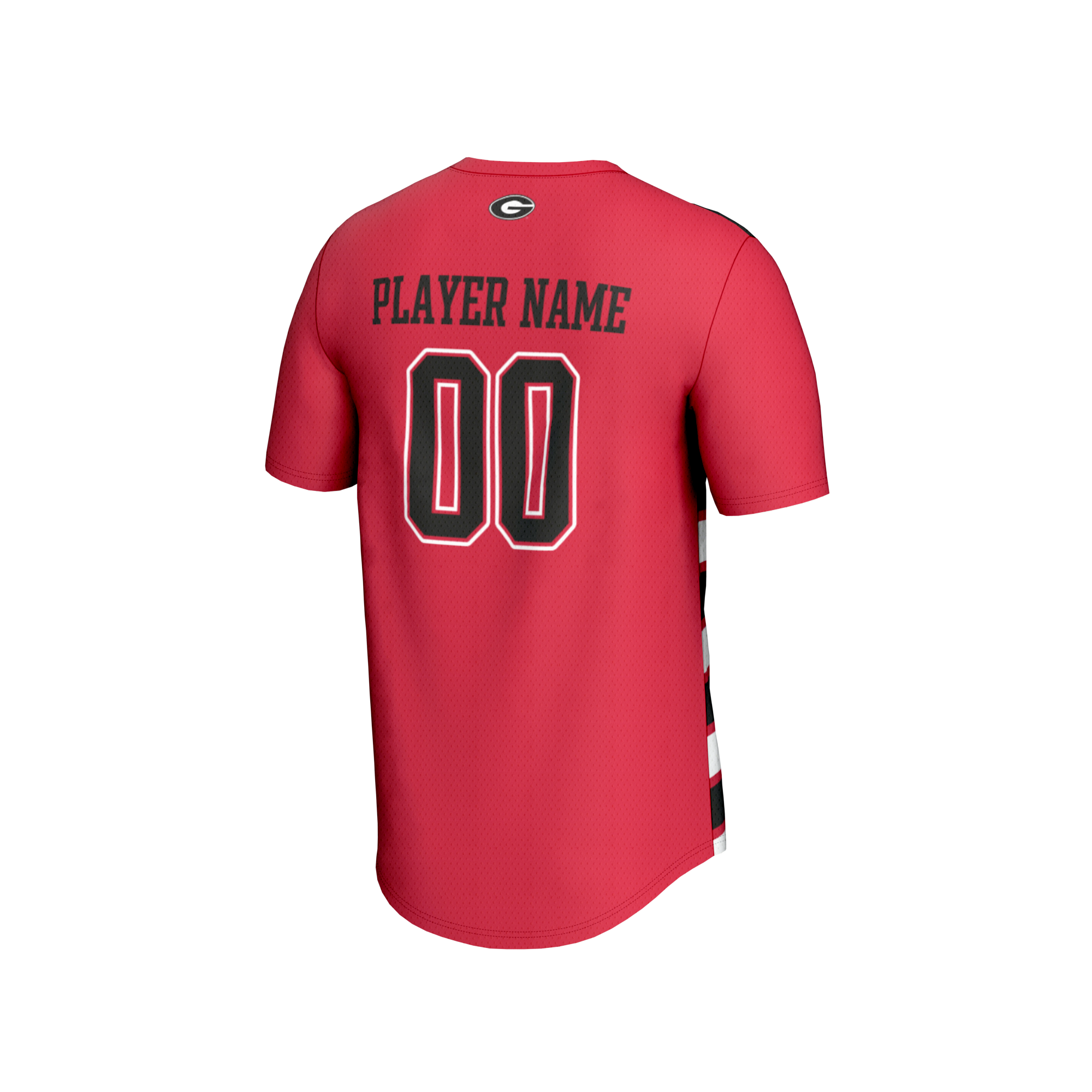 [NJP] Georgia Bulldogs GameDay Greats Unisex NIL Pick-A-Player Collegiate Women's Soccer Lightweight Fashion Jersey - Red