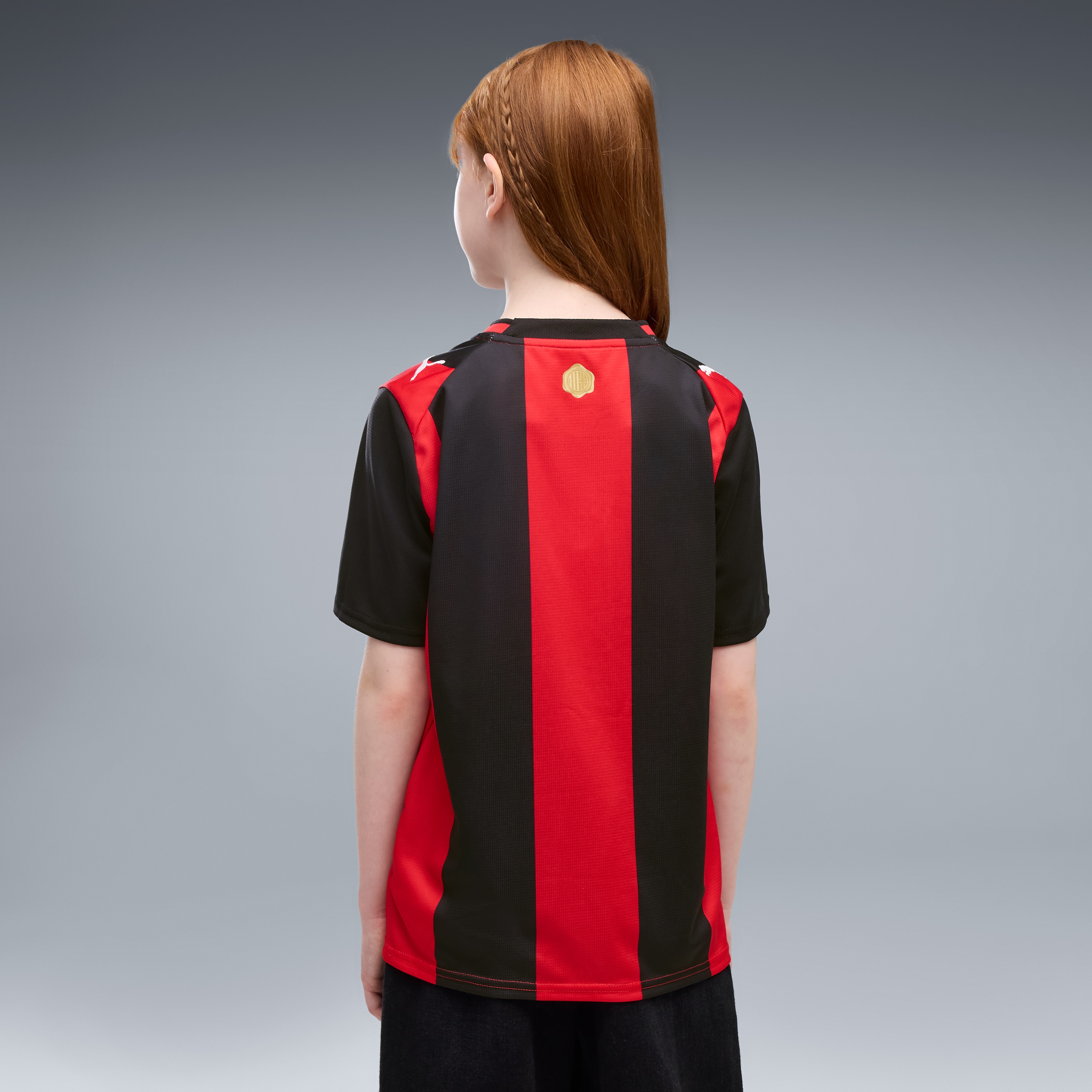 [SJH] AC Milan Youth 2026/27 Home Replica Jersey - Black/Red
