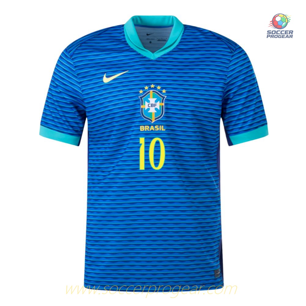 Brazil Away Football Jersey 2024-2025 Collection Season Pelé