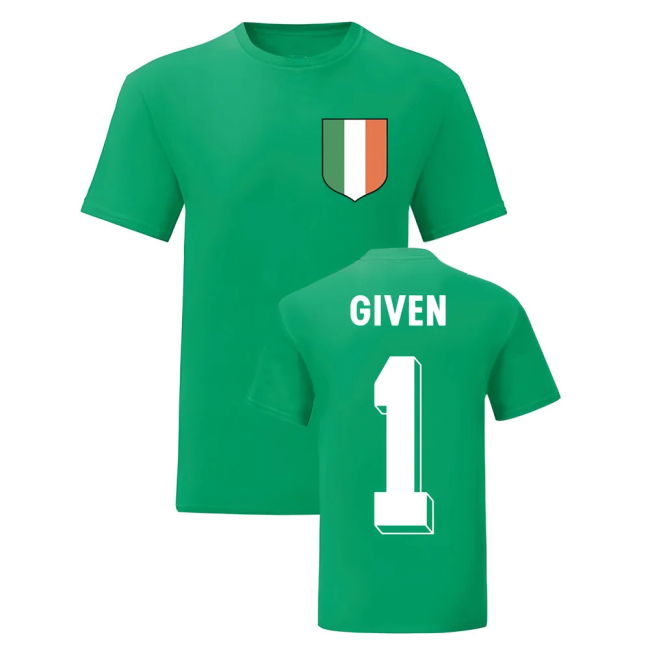 Licensed 2025-2026 Ireland European Football Home Strip