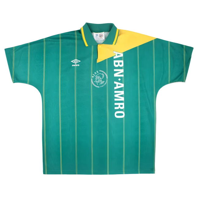 Official Ajax (ajax) 1991-1993 Away - Dutch Soccer - Football Fashion