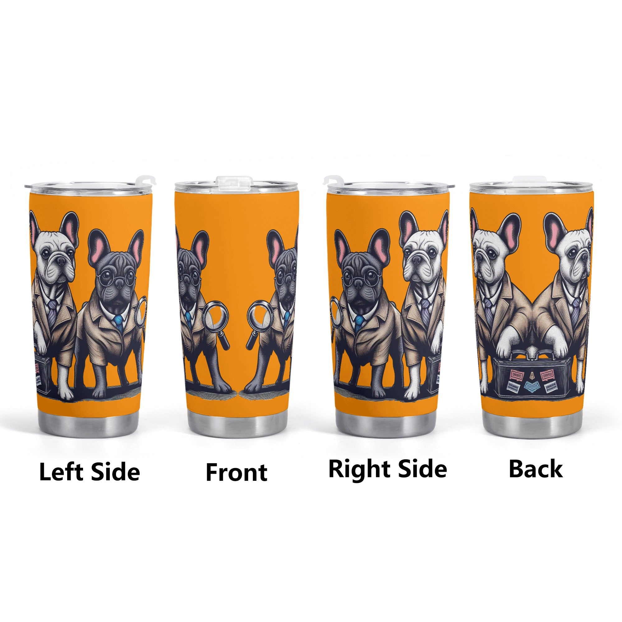 French Bulldog Molly Tumbler Cute Frenchie Essential